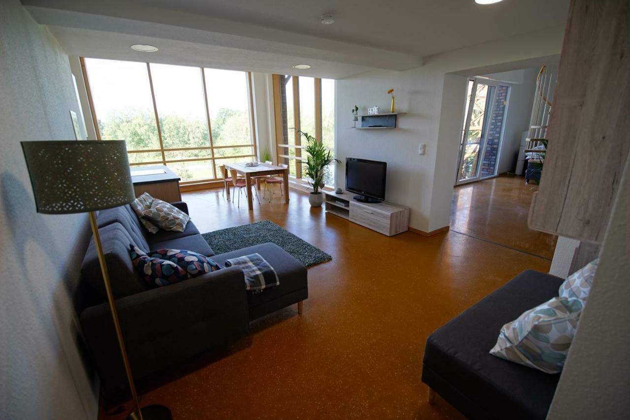 Gästewohnung Hardinghaus am Teich Warendorf Exterior foto