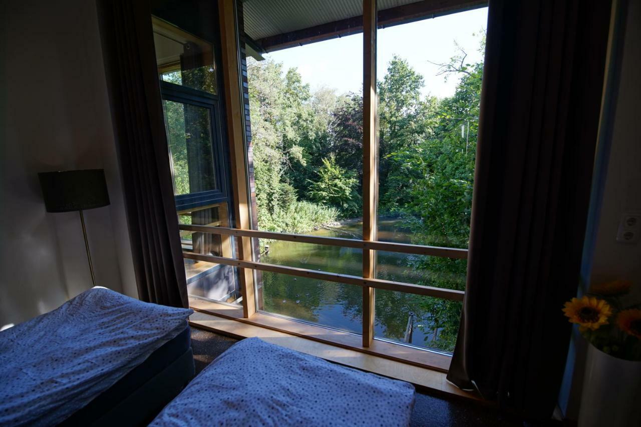 Gästewohnung Hardinghaus am Teich Warendorf Exterior foto