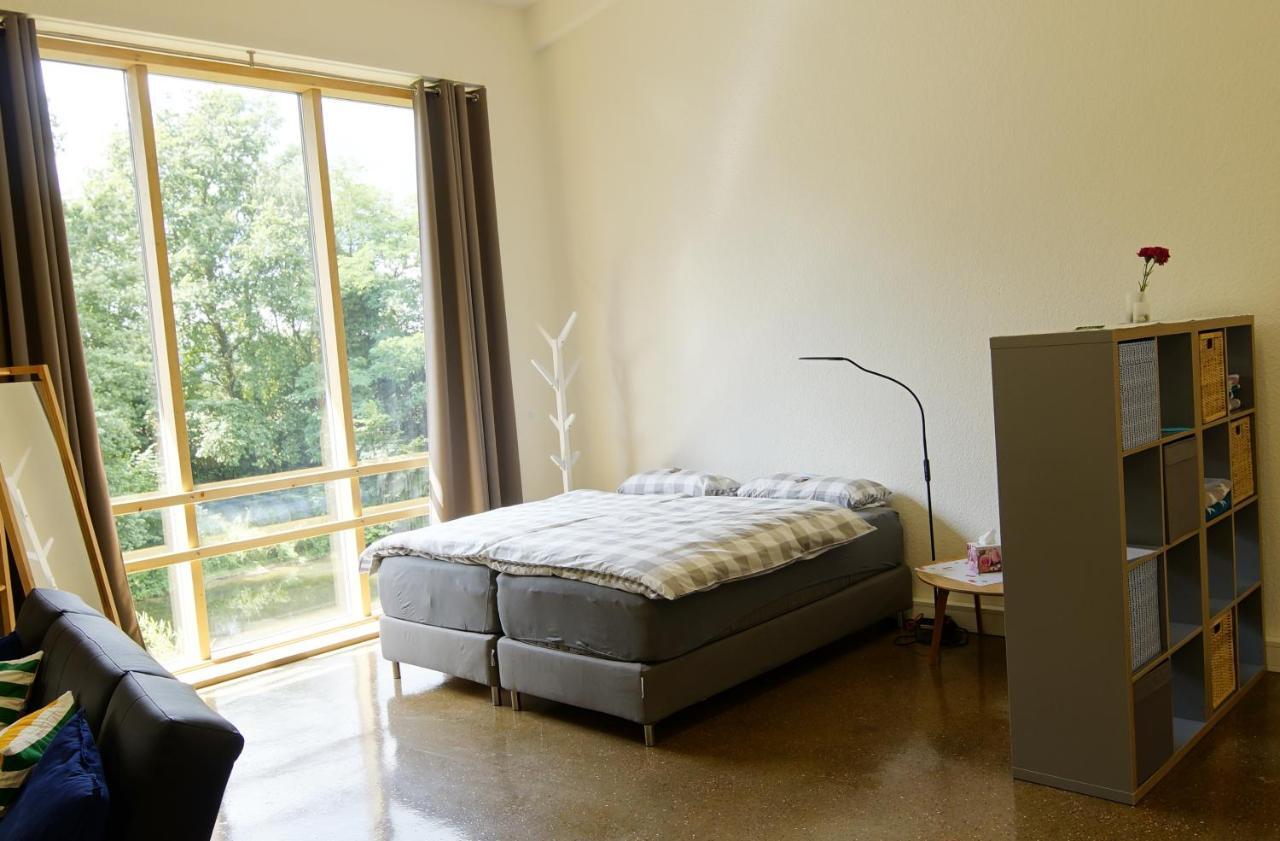 Gästewohnung Hardinghaus am Teich Warendorf Exterior foto